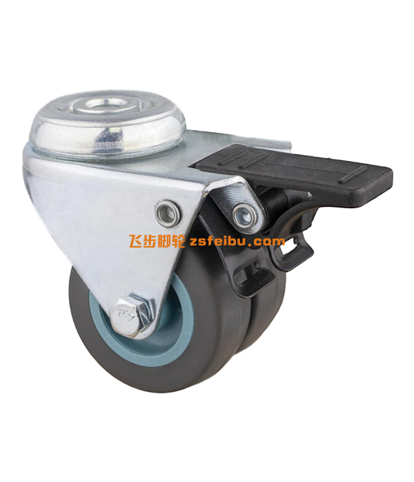 轻型pu，tpr双轮轻型双轮b62520010-2